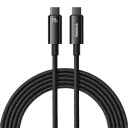 Baseus 240W Tungsten Gold USB-C Kabel 3m - Svart