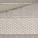 Essenza Mønstret sengetøy 140x220 cm   Sengesett i 100% myk bomull   Ropes Taupe   Riviéra Maison sengetøy