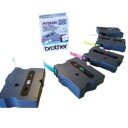 Tape Brother TX631 12 mm, svart på gul