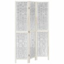  Romdeler 3 paneler hvit heltre keisertre 8721012073661