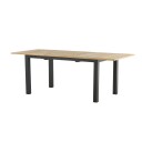 Venture Design Panama spisebord Svart 152 - 210 x 90 cm Svart