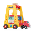 Vilac Container Crane And Truck YELLOW One Size