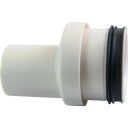 Smartline 75/50 mm overgang off white