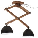  Taklampe 25 W svart 29x18x85 cm E27
