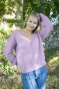 Dale Garn 454 16 Amanda Genser Lys Lavendel