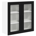  Kjøkkenskap Svart 80 x 31 x 80 cm Konstruert tre
