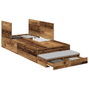 Oppbevarings Sengramme Gammelt Tre 100x200 cm