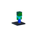 Minecraft 3D 6cm Figure 3-Pack S2 Traveling Wanderer, Baby Zombie & Llama