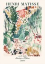 Henri Matisse Landscape at Collioure Plakat Plakat / 21x30cm
