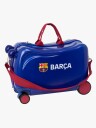 FC Barcelona Ride On Koffert 25L, Blå/Rød