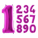 Ballongkungen Tallballong Lilla Metallic Tall 4 054P