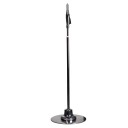 Alecto MS 350 Mikrofonstativ   3/8" 105 163 cm Krom