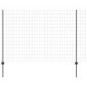  Gjerde med innlegg. Grå 1.6 x 10 m Stål