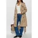 Burberry Dame Frakker Beige XS,