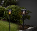 [Outlet] Solcelle Hagespyd Fakkel LED Flamme