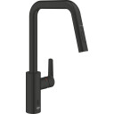 Grohe Start Hybrid kjøkkenkran Dual Spray matt sort
