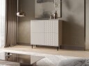 skap NO_BRAND Kommode LEO 100 beige -