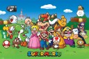 Super Mario Plakat Characters Lineup - 91,5 x 61 cm
