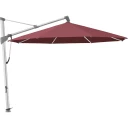 Glatz Sombrano S+ fritthengende parasoll 400 cm anodisert aluminium Kat.5 644 Merlot