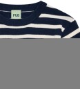 FUB Genser   Strikk   Dark Navy/ekrustripe   FUB   110   Genser   Blå