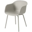 Muuto Fiber Outdoor Stol med armlener Grey