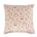 Borg Living Putetrekk - 60x63 cm - 100% Bomullssateng - Animals wood​​​​​​​