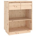 vidaXL Konsollskap 60x34x75 cm heltre furu
