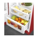 Smeg FAB30LRD6 Venstrevendt Kombiskap Rød med LED-belysning