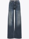 Only Madison Blush High Waist Wide Denim Blå M/32