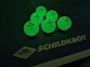 Donic-Schildkröt Bordtennisballer Poly 40+ Glow 6 stk. Ø4 cm