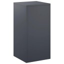 vidaXL Planteholder Antrasitt 30 x 30 x 60 cm Rustfritt stål