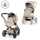 Cybex Talos S Lux Almond Beige Fold Cot Inkl. Cloud G3 Almond Beige + Base