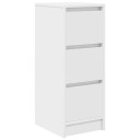  Skjenk hvit 29,5x34x76 cm konstruert tre