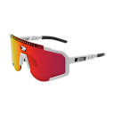 Scicon Aeroscope sykkelbriller White Gloss Multimirror Red
