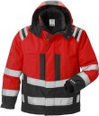 Fristads Vinterjakke Airtech® Hi-Vis 2XL Rød/Svart Klasse 3