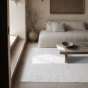 Innendørs/Utendørs tepper   Orta Wool Look lys grå Størrelse: 200 x 290 cm