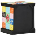  Nattbord Flerfarget 40x35x45 cm Konstruert Tre