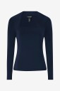 Ralph Lauren Lauren Topp Lyocell Str Jersey knit Top Blå