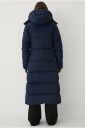 Áhkká - Dunfrakk Down Coat Parka W - Blå