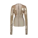 Rick Owens Dame Topper Beige S,