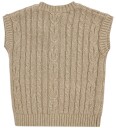 Hust And Claire Hust & Claire Princo Kabelstrikket vest til barn biscuit 116