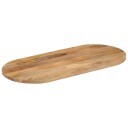  Bordplate 100x50x3,8 cm oval heltre mango