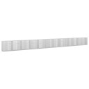 vidaXL Gabion med 3,5 mm wire og 5x2,5 cm nett 1150x50x100 cm