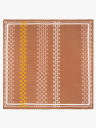 Hést Isadora Silk Scarf Large Brun ONE SIZE