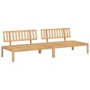  Hagesofa paller 2 stk heltre akasie 365852