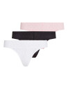 Calvin Klein Low Rise Bikini 3Pk - Multi/patterned - XS
