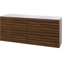 Linn Bad Selma Eikestav 2 Skuffer Heltre D45cm Servantskap Mørk eik / 160cm Valgfri