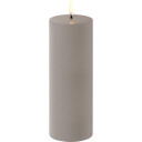 UYUNI Lighting Led Pillar Candle - Beige - H15.2CM