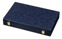Backgammon de luxe 38 cm skinnimitasjon