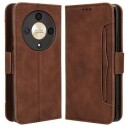 Honor Magic6 Lite/X9b Lommebok-deksel med Kortholder Brun